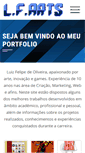 Mobile Screenshot of lfarts.com.br