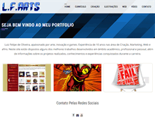 Tablet Screenshot of lfarts.com.br